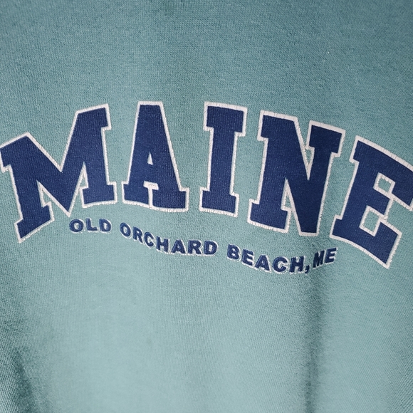 vintage maine sweatshirt Jerzees Tag Size L USA Made - Picture 2 of 6